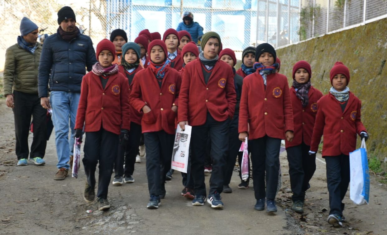 399 children have given entrance examination for admission in Sainik School