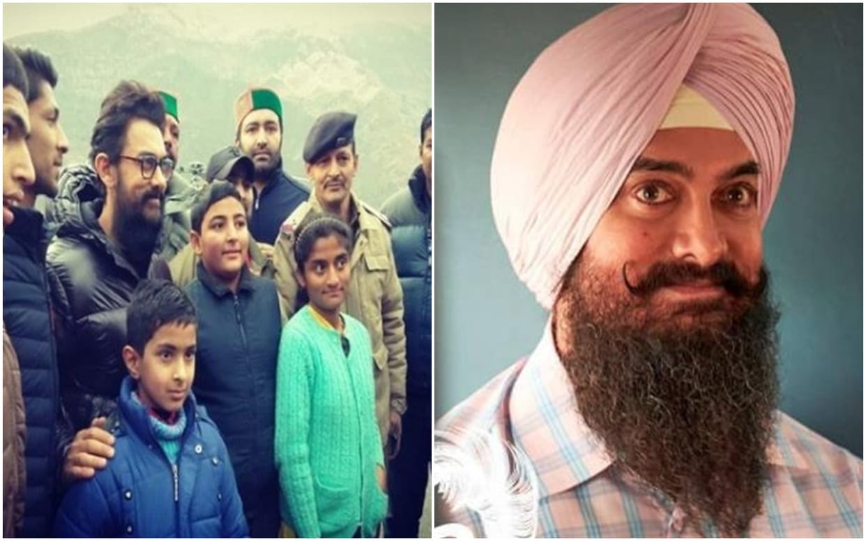 Aamir Khan reached Himachal Pradesh to shoot a portion of his upcoming film, Laal Singh Chaddha