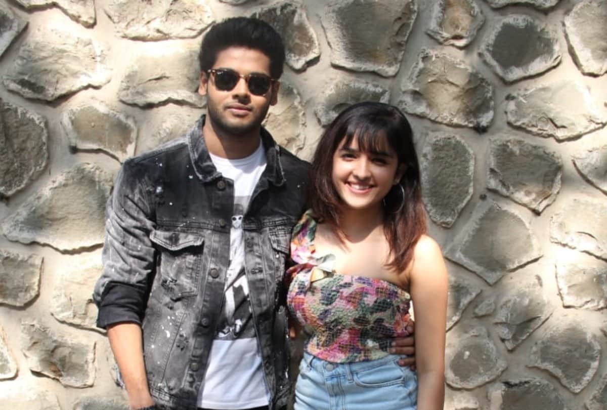 Nikamma actor Abhimanyu Dasani attend college fest with Shirley Setia