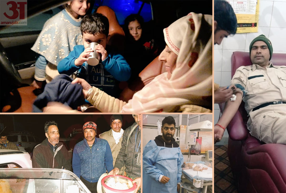 CRPF Party Treks 12km to Provide Aid to Family Stranded on Jammu-Srinagar Highway Due to Landslide
