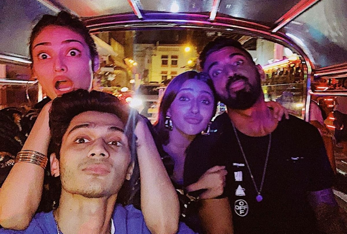 athiya shetty comment on kl rahul picture during thailand vacation