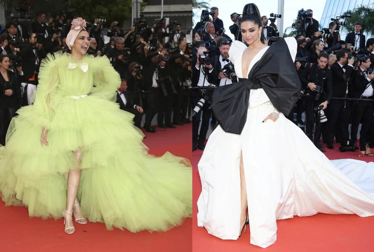Birthday Special: deepika padukone cannes red carpet look then and now
