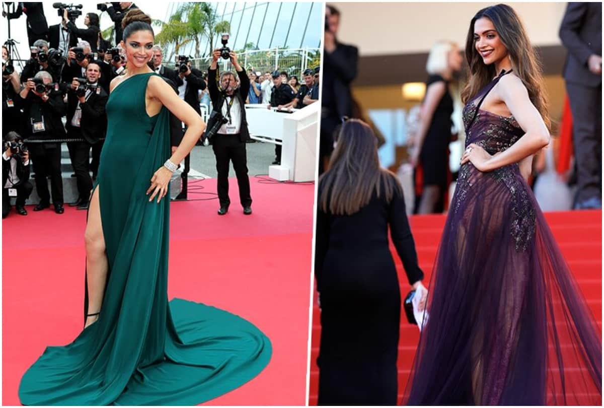 Birthday Special: deepika padukone cannes red carpet look then and now