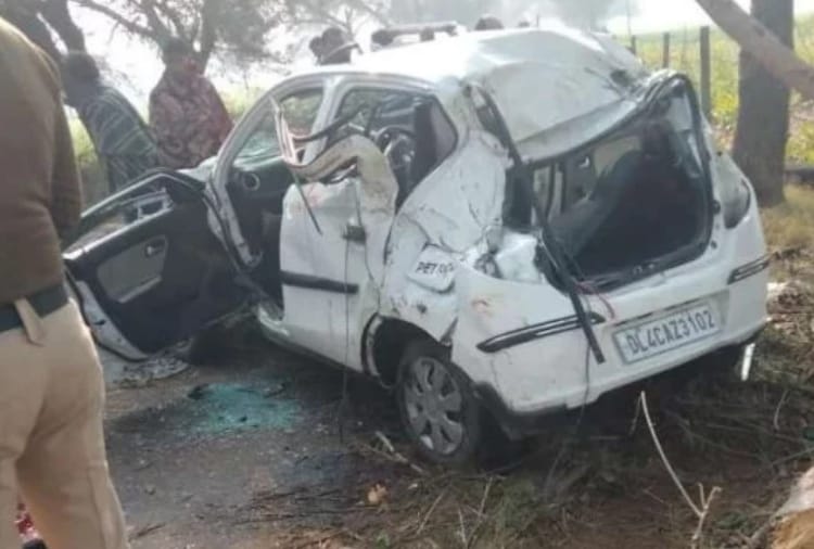 Two person died in road accident