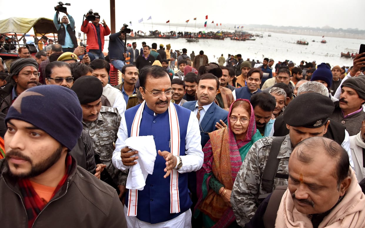 Keshav furious after seeing incomplete preparations for Magh fair, reprimanded officers