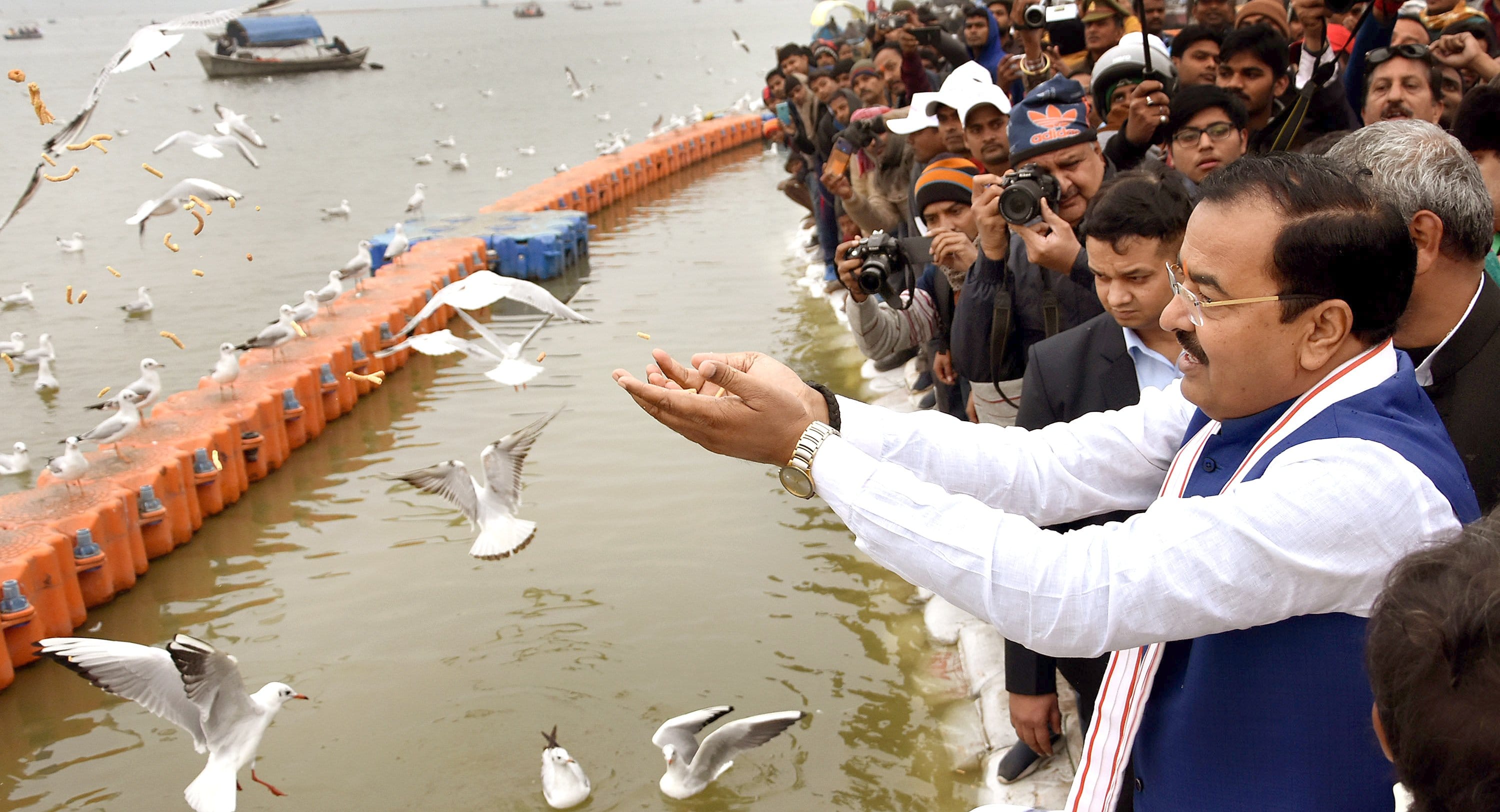 Keshav furious after seeing incomplete preparations for Magh fair, reprimanded officers