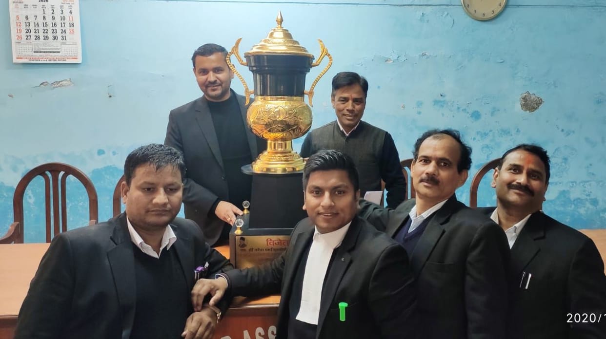Advocate cricket team topped in state