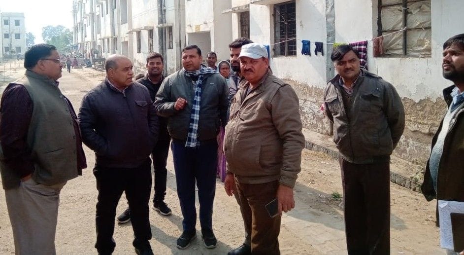 Hathras: Officers took stock of houses before allocation