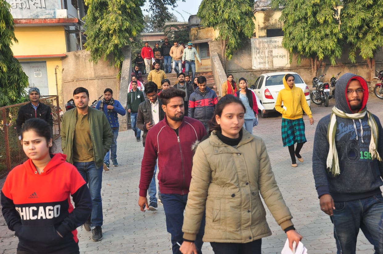 candidate happy to found easy question paper