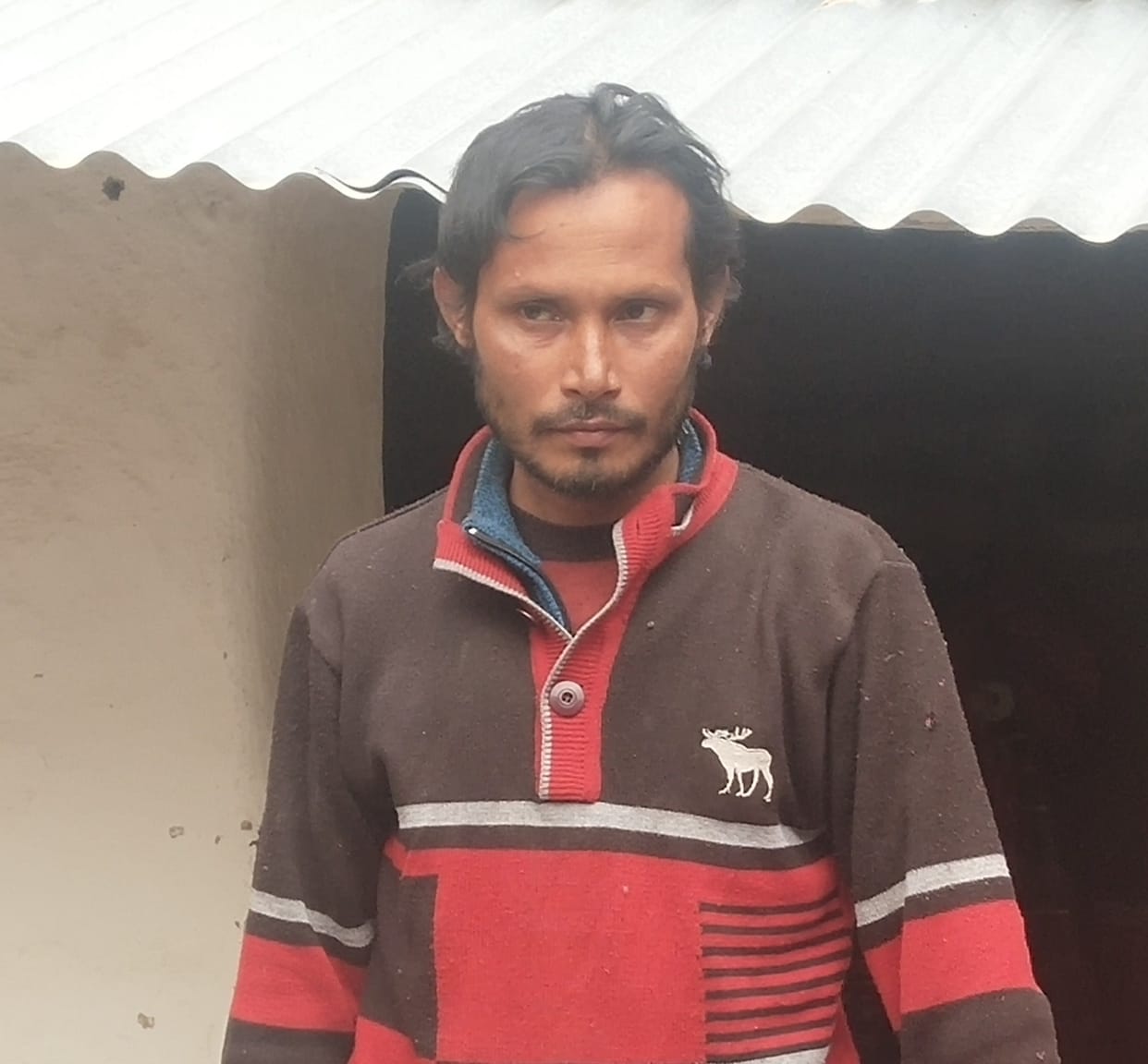 The body of the woman was buried in the house for one and a half years