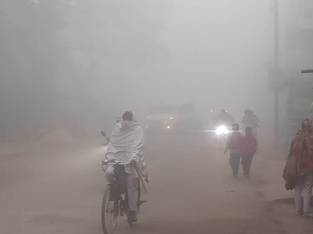 Fog put brake on the speed of vehicles