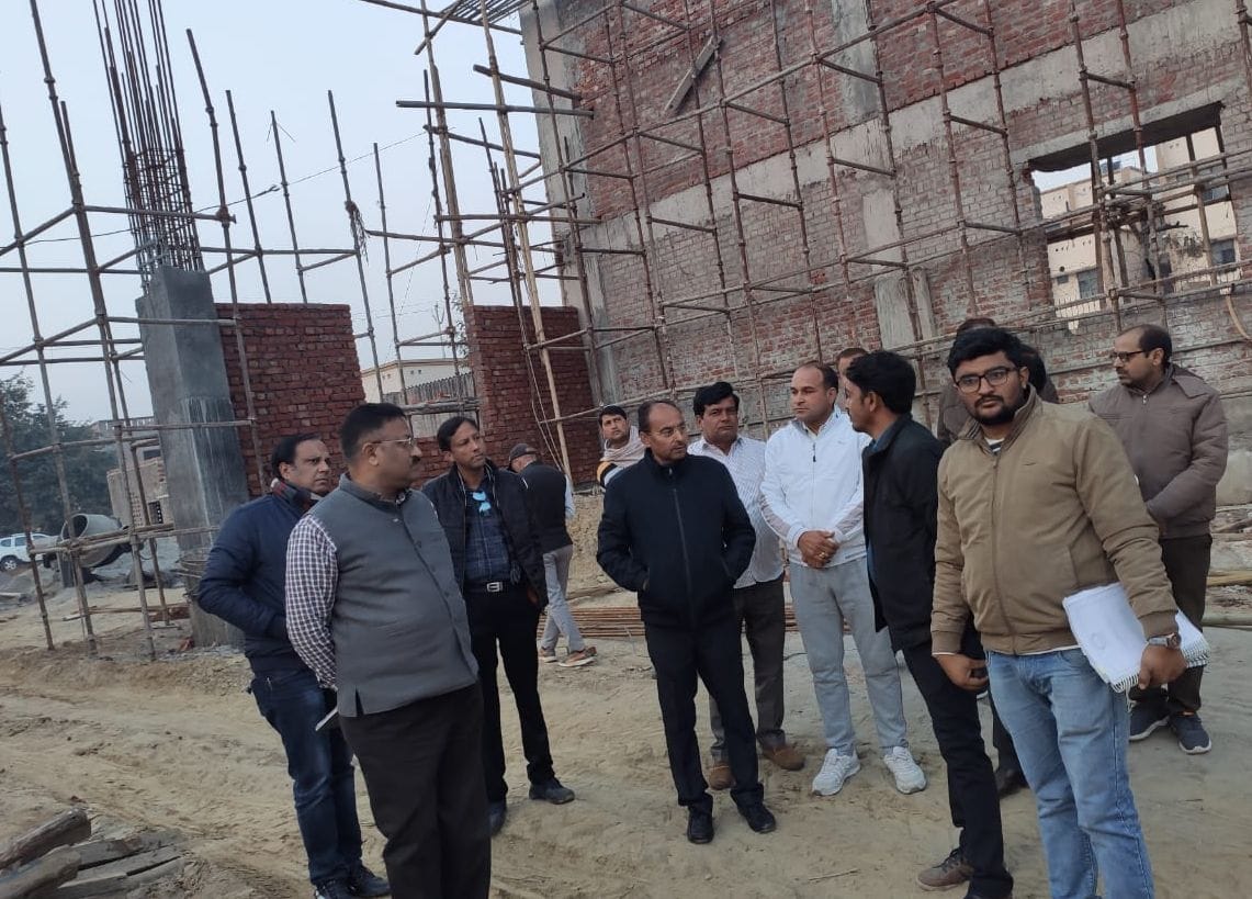 inspection in underconstraction stadium