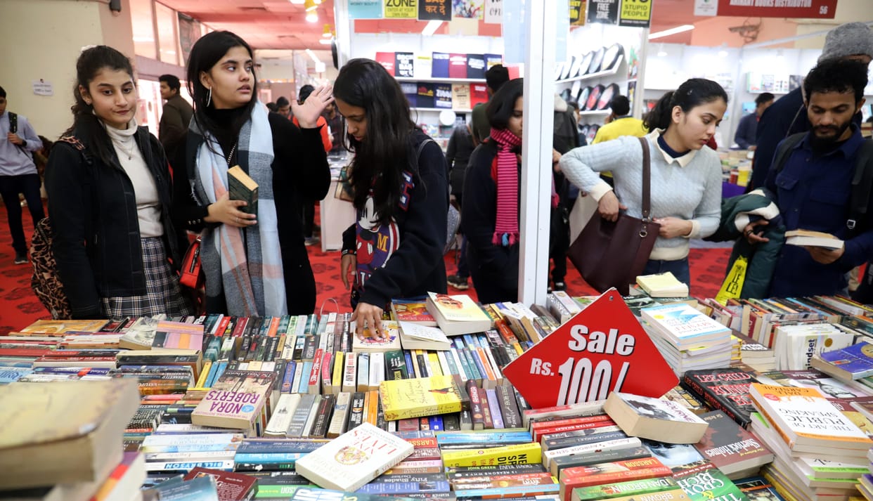 Lakhs of people visited World Book Fair held in Delhi