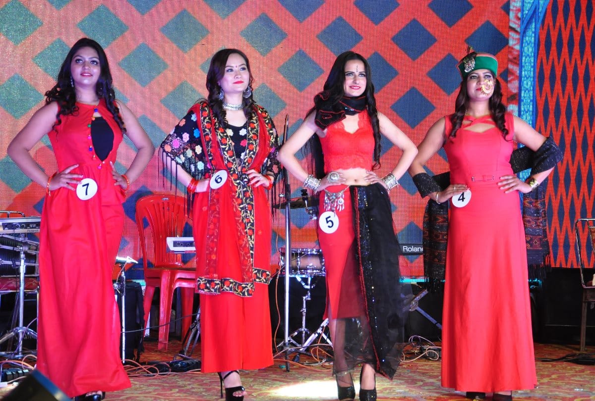 manali winter carnival manali winter queen 2020 first round of models