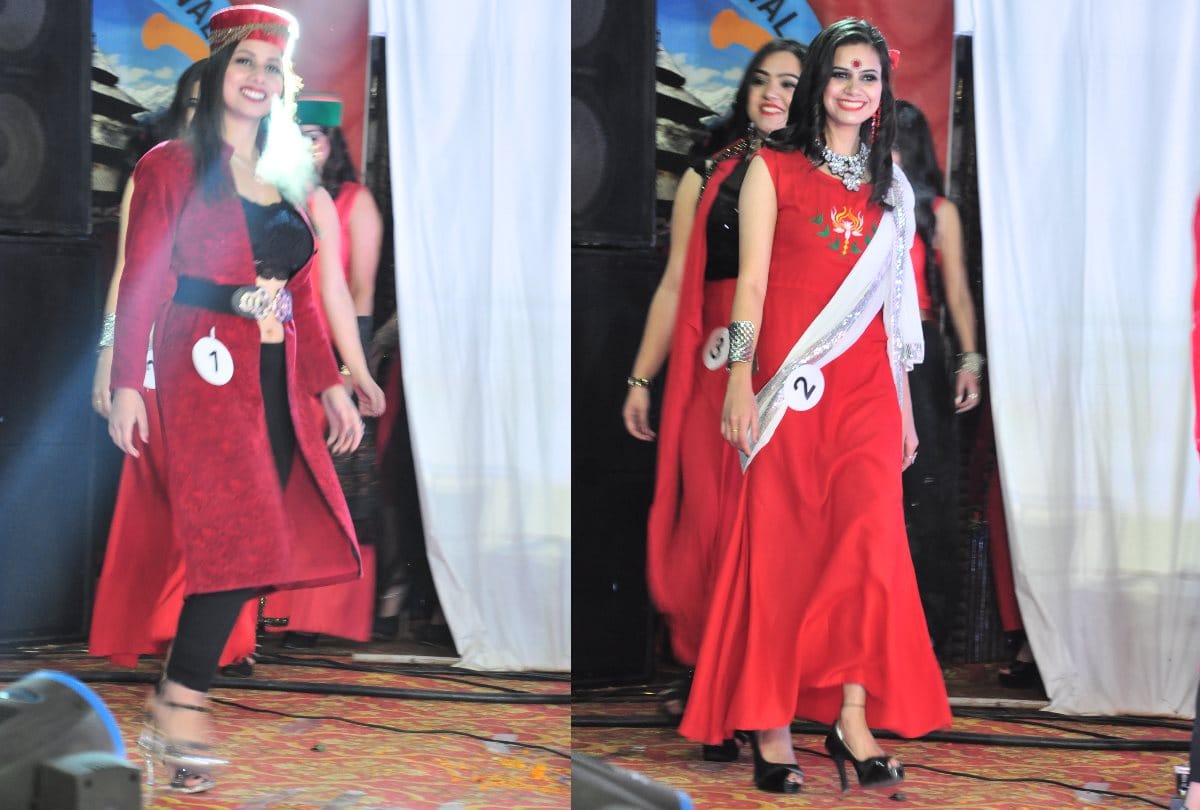 manali winter carnival manali winter queen 2020 first round of models