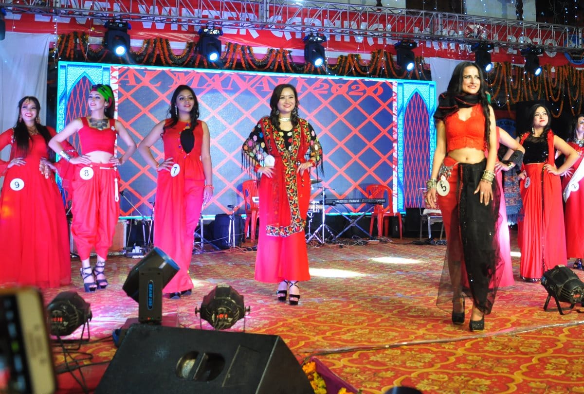 manali winter carnival manali winter queen 2020 first round of models
