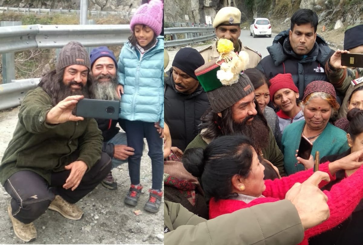 Aamir Khan Movie Shooting Laal Singh Chaddha In Taranda in kinnaur Himachal Pradesh