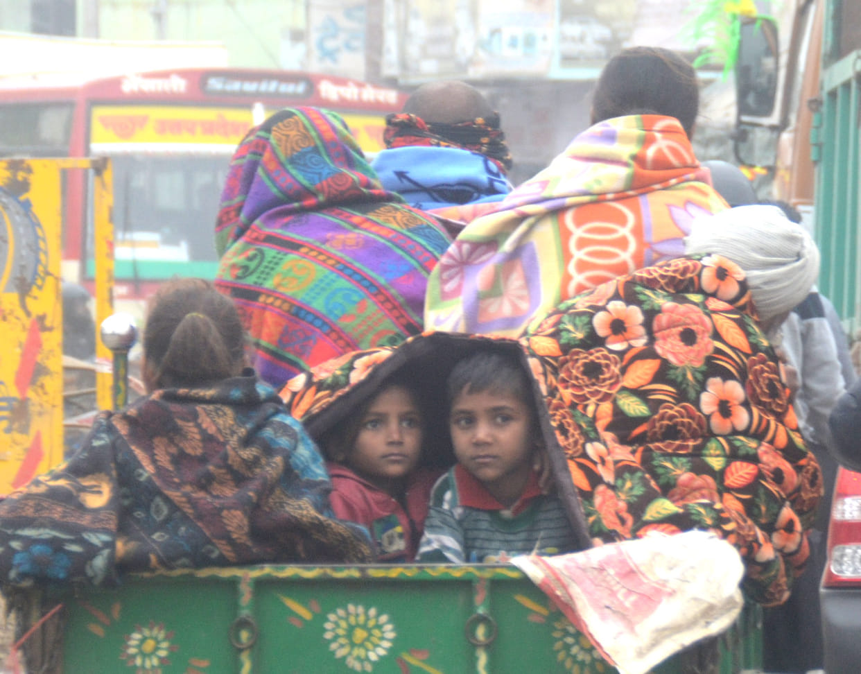 Cold returned again, weather will be bad till 9th January
