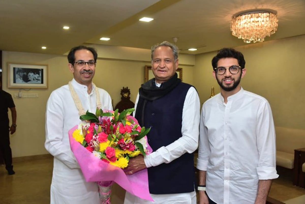 Ashok Gehlot after meet Uddhav Thackeray in Mumbai, says It was a courtesy call