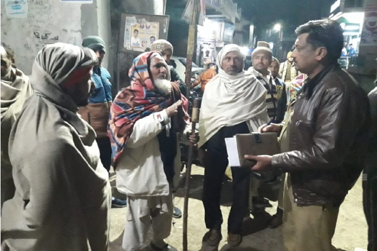 Two youths killed a man in basti area at Baghpat city