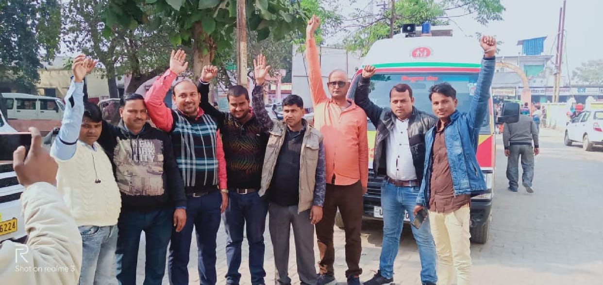 Ambulance personnel furious over non-payment of salary