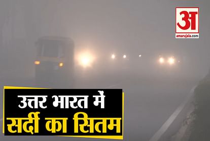 cold wave in north india rain, hailstone fog in delhi ncr