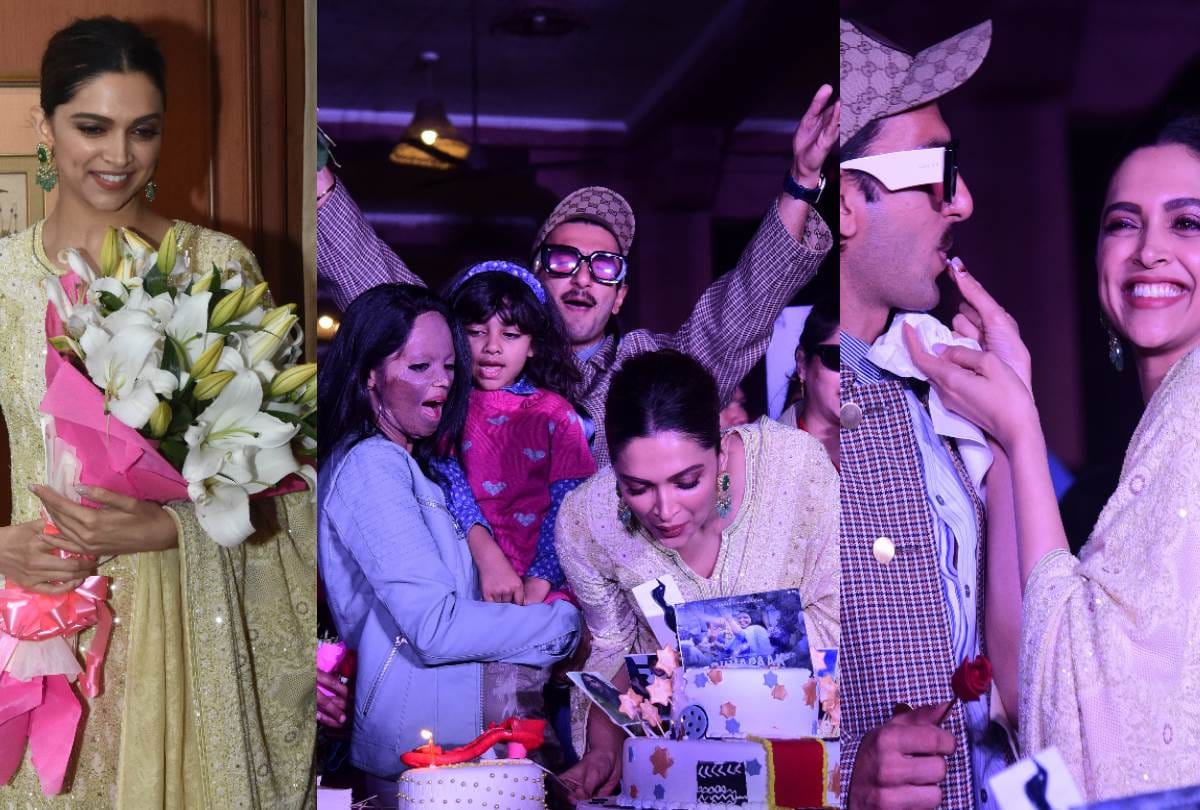 Deepika Padukone celebrated her birthday with acid attack survivors in lucknow