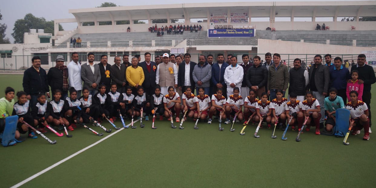 haryana state hockey match in hisar