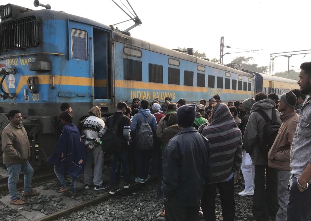 train on wrong track