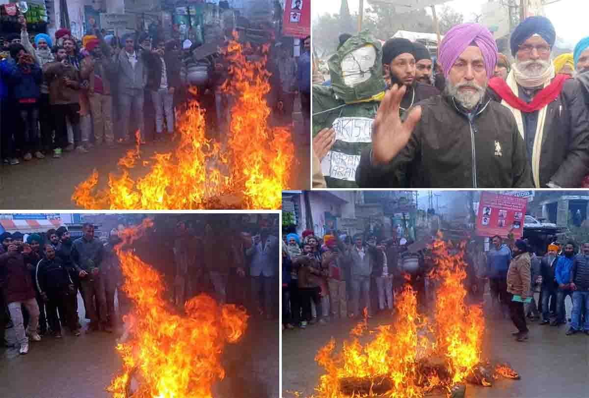 Nankana Sahib Attack Sikh community protests against Pakistan