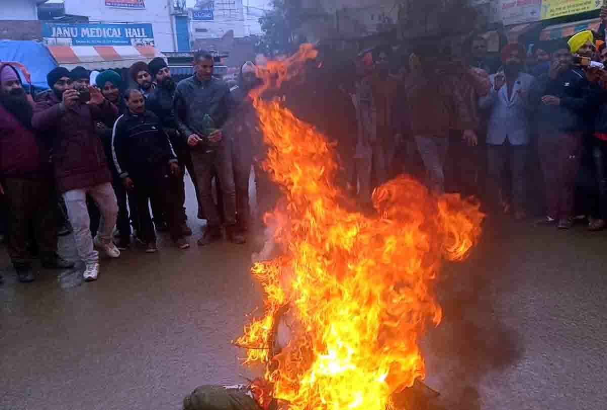 Nankana Sahib Attack Sikh community protests against Pakistan