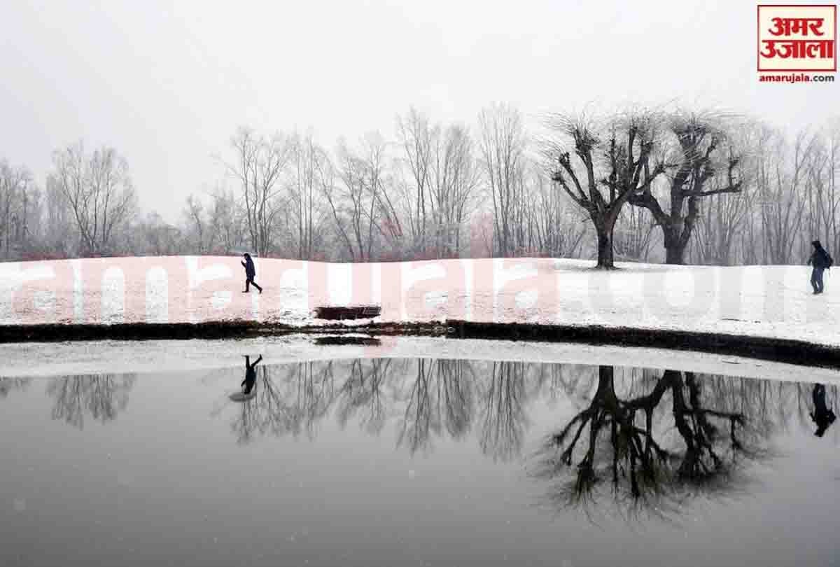 snowfall in srinagar jammu kashmir