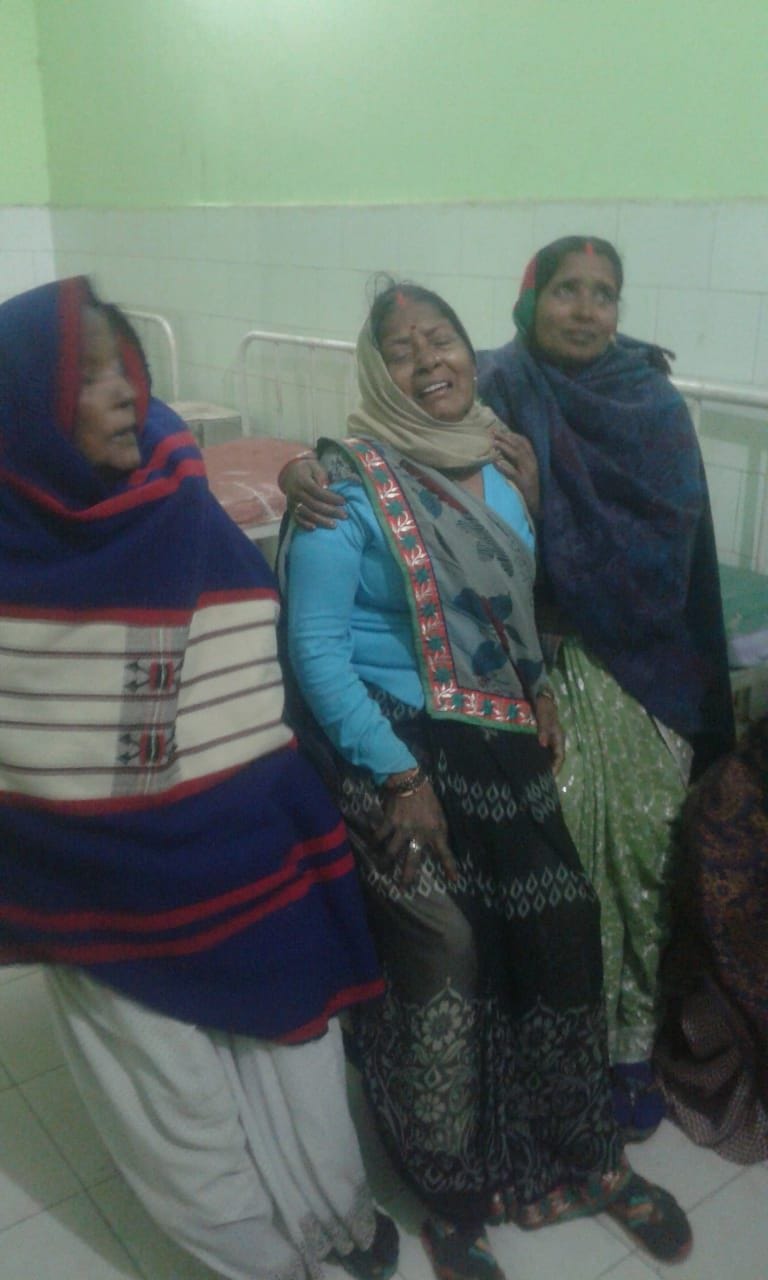 Road Accident in salampur