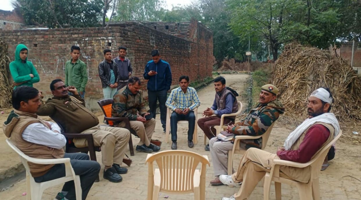 crime, police, tention, kasganj, patiyali