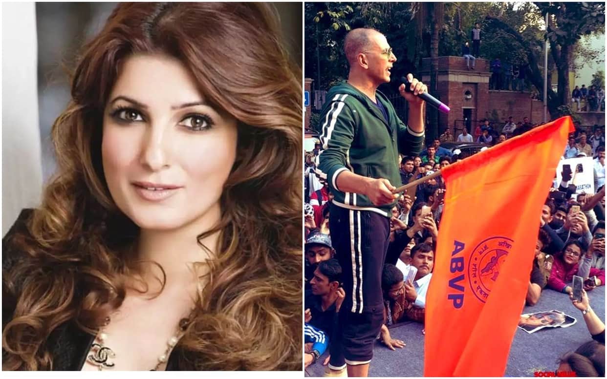 Twinkle Khanna comments on JNU violence Gets Troll Users says Give this lecture to Akshay kumar