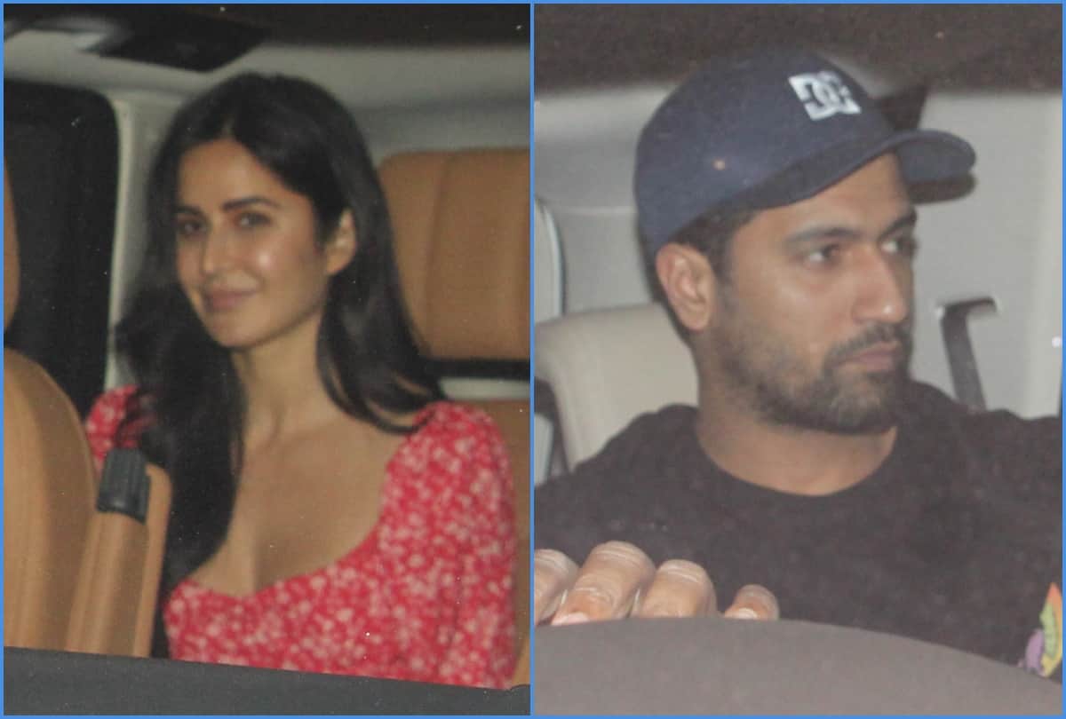 vicky kaushal and katrina kaif spotted together last night