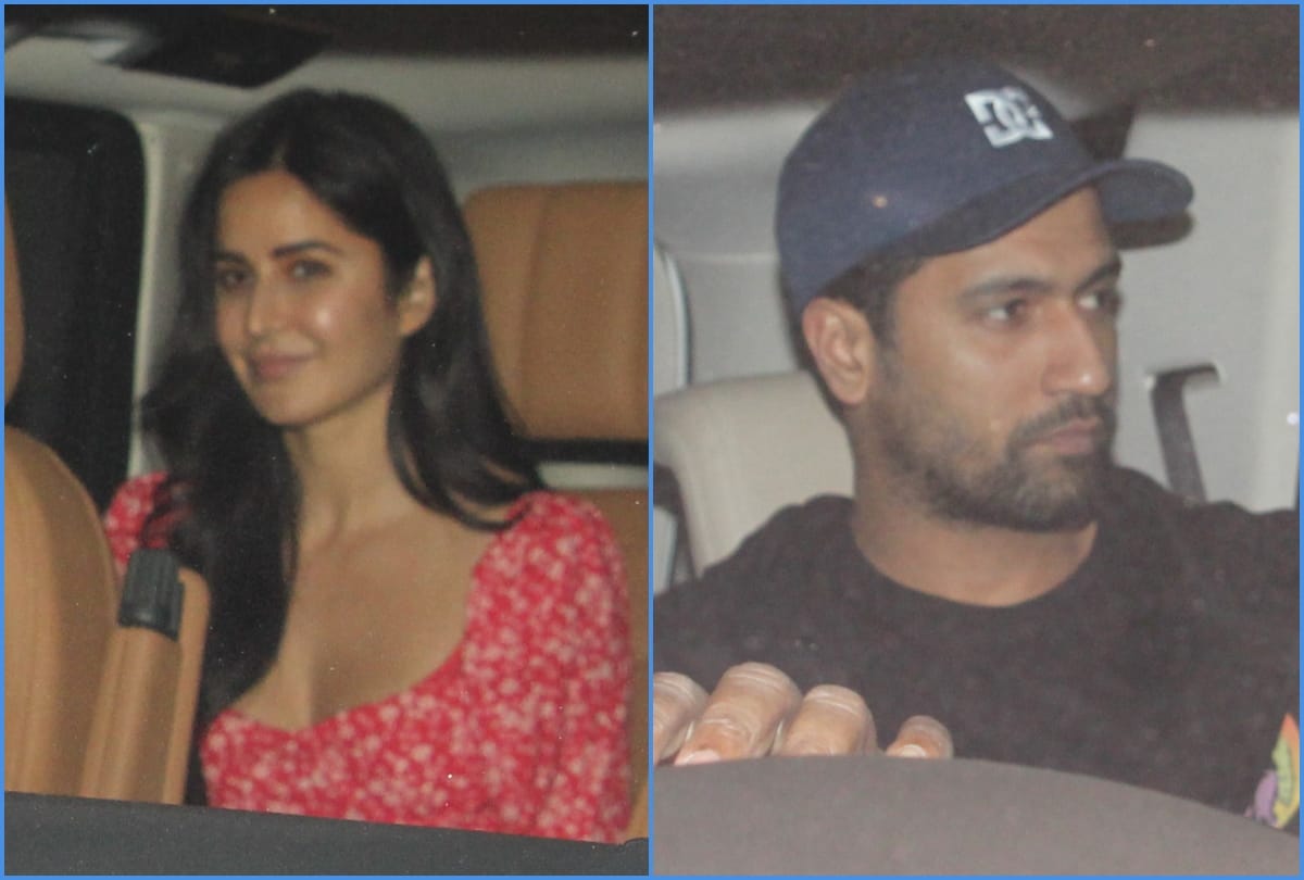 vicky kaushal and katrina kaif spotted together last night