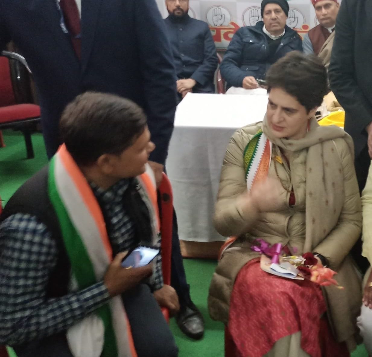 sambhals congressi meet to priyanka gandhi