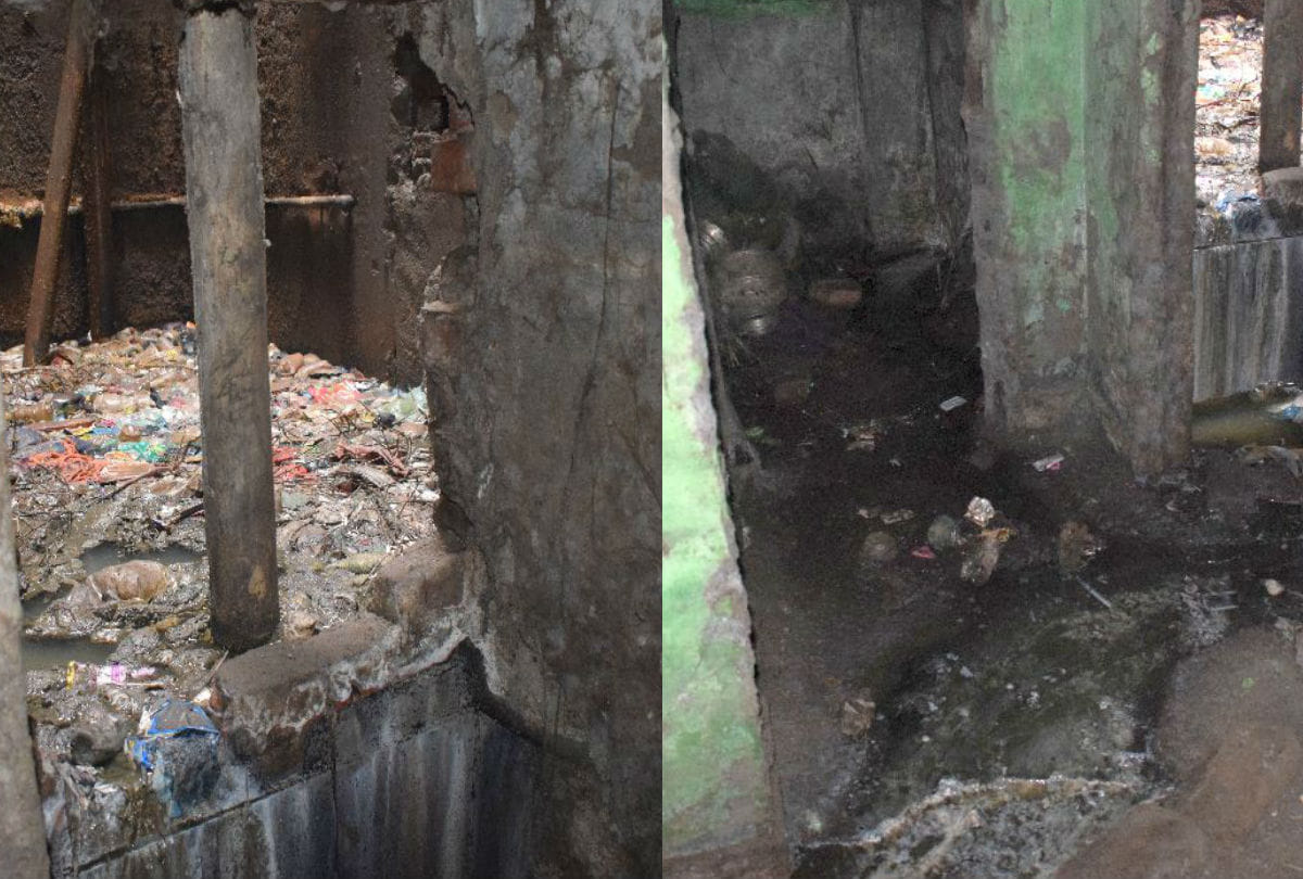Kashiram Colony Sewer Burial dirty water in the Streets 200 House   Migration