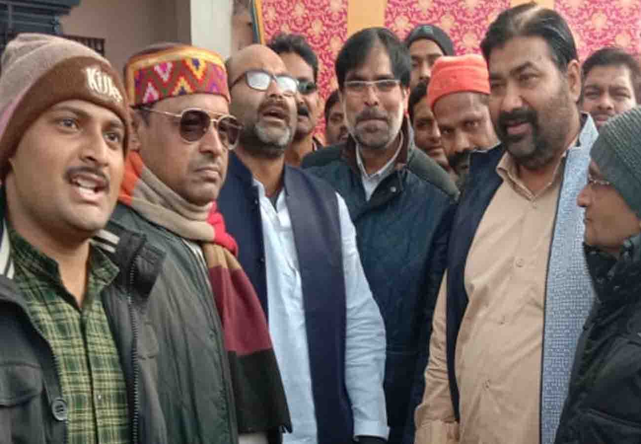 Congress state president Ajay Kumar gave statement against Yogi government about citizenship law