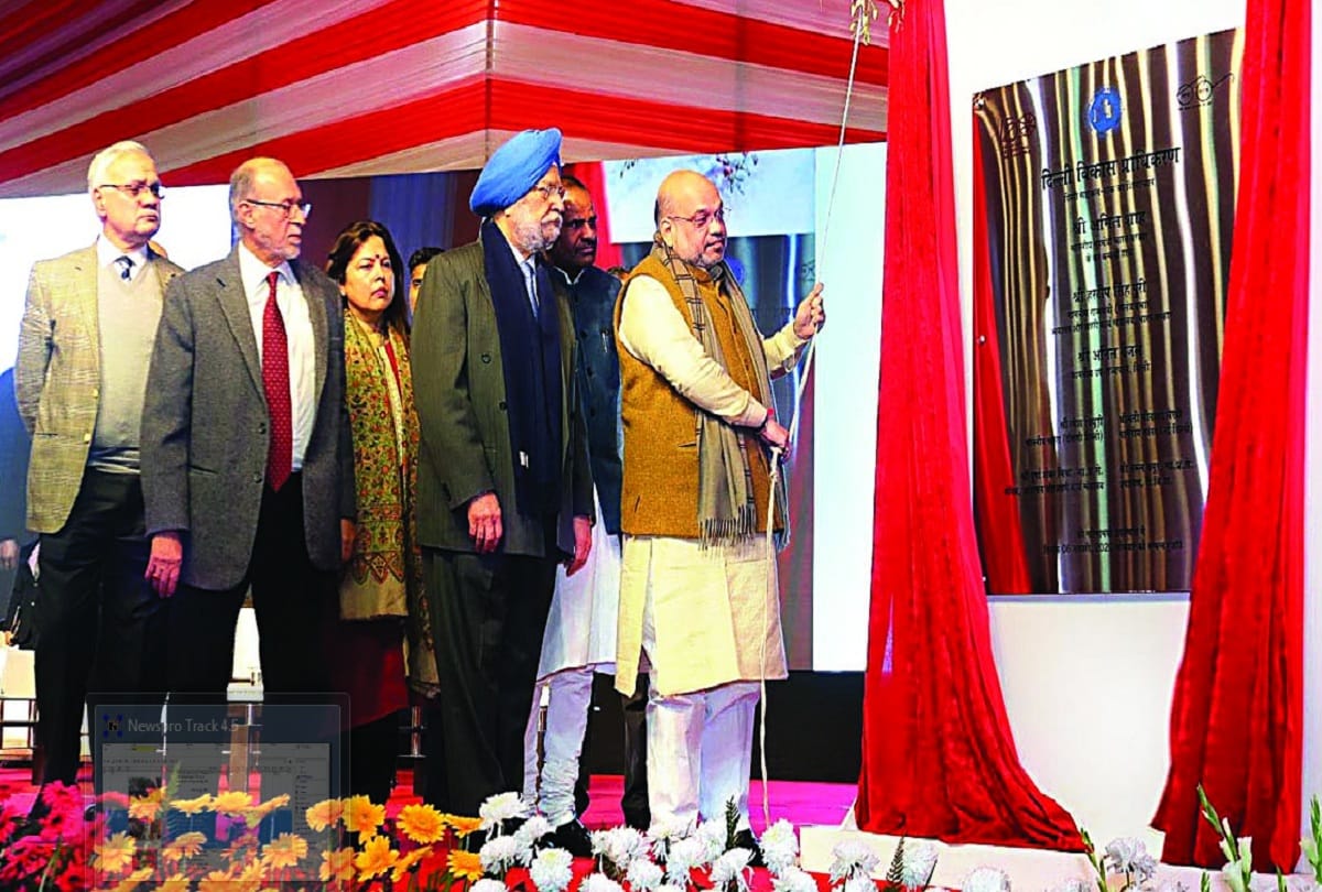 Amit Shah laid the foundation stone of 200 km long cycle track in Tughlakabad