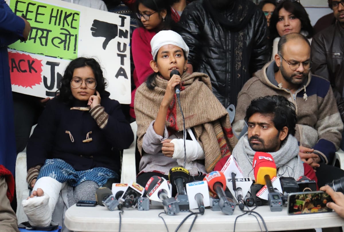 JNU violence: SIT had prepared a list of 100 questions for aishi ghosh