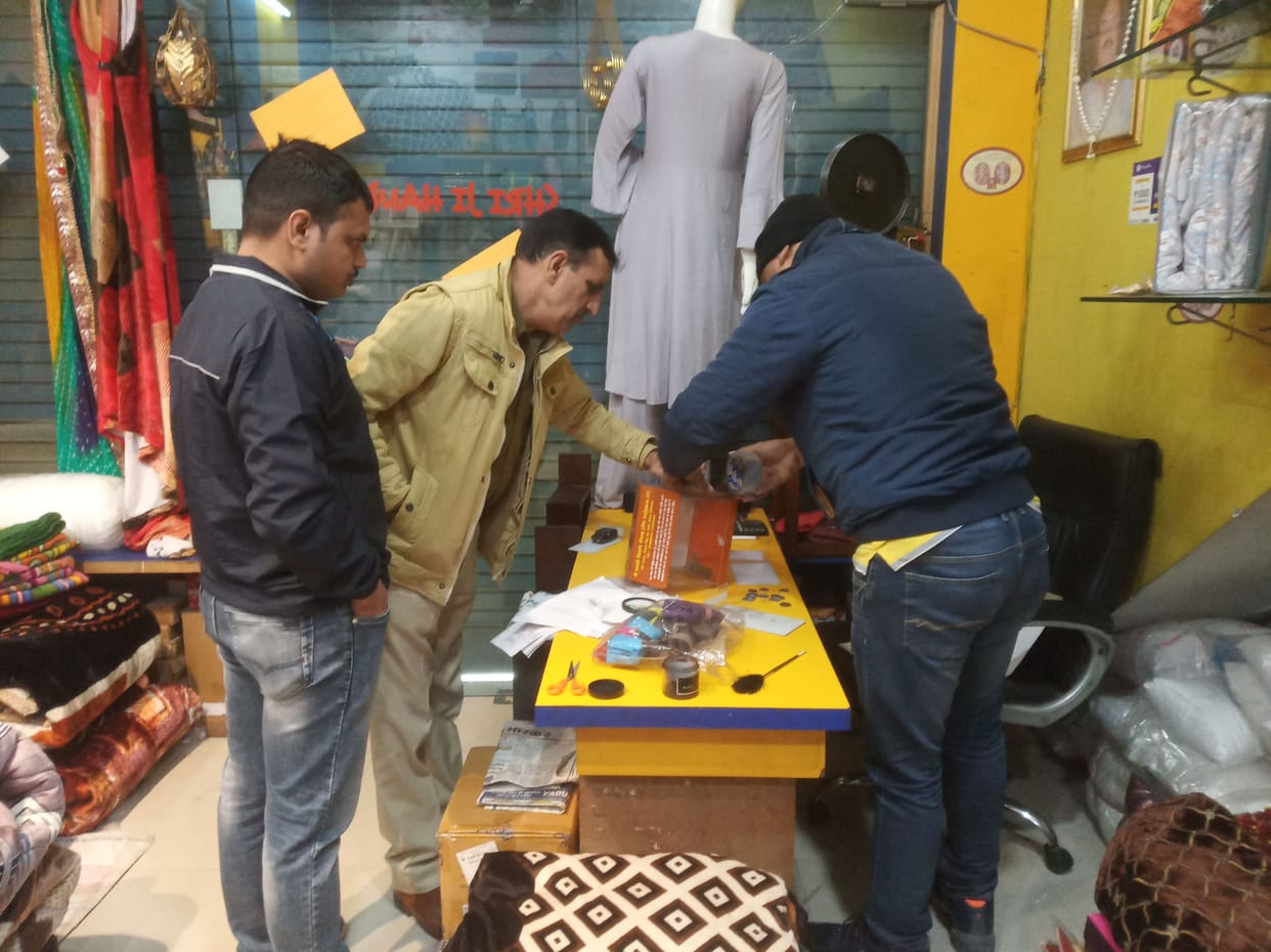 Five case of thief in city