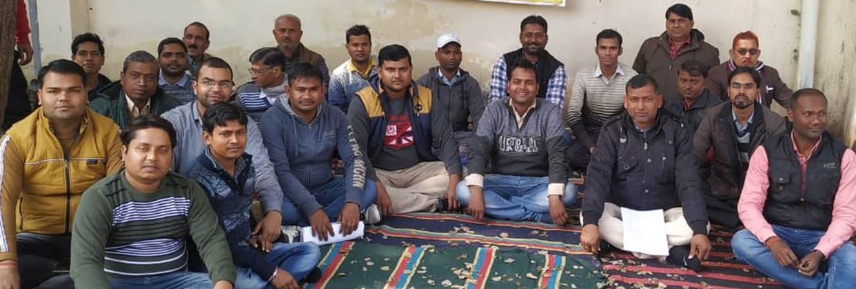 Strike of inferior engineers started on suspension of JE