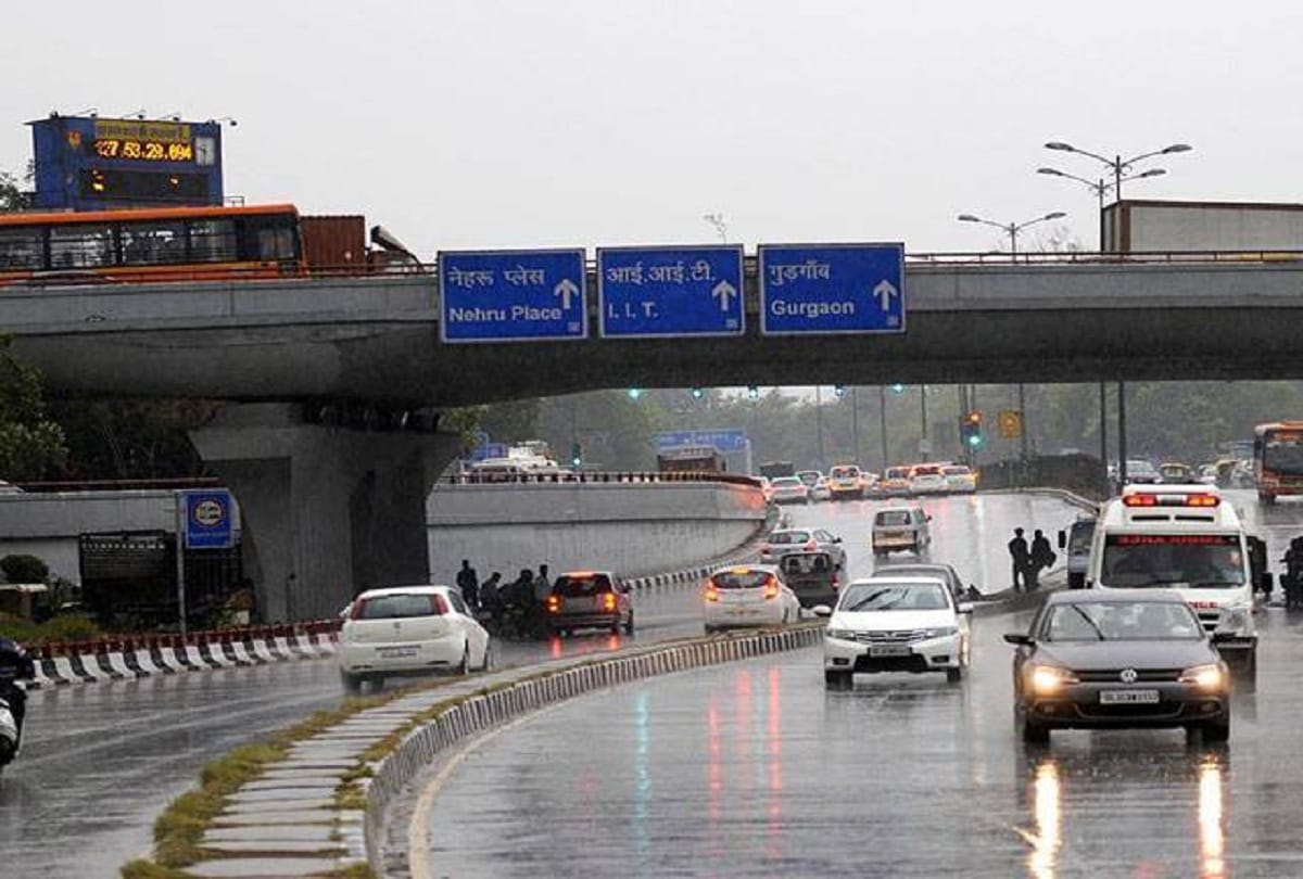 Delhi Weather Today Delhi NCR weather updates temperature goes down with light rainfall