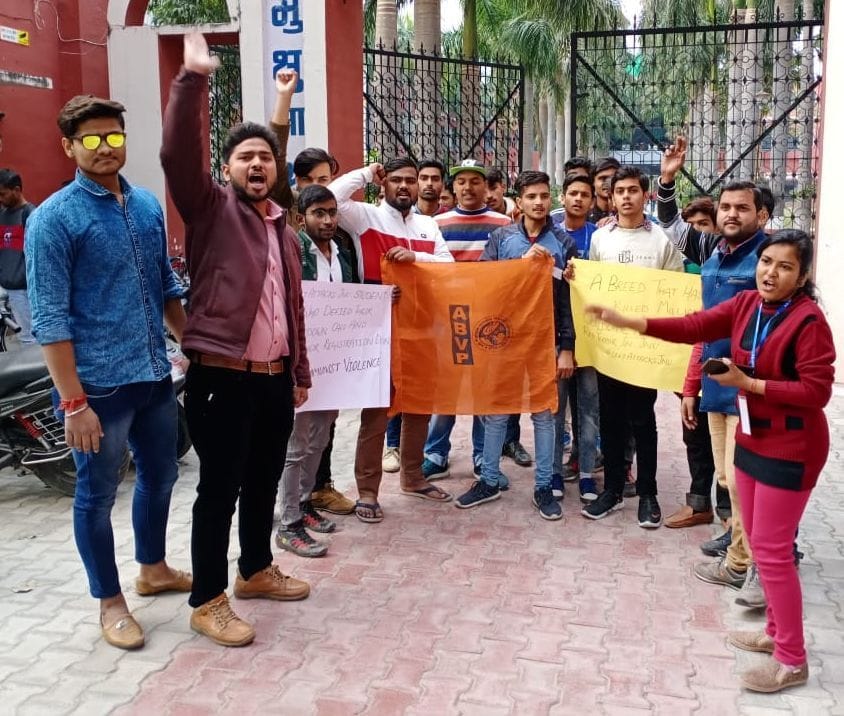 JNU Violence Protest ABVP