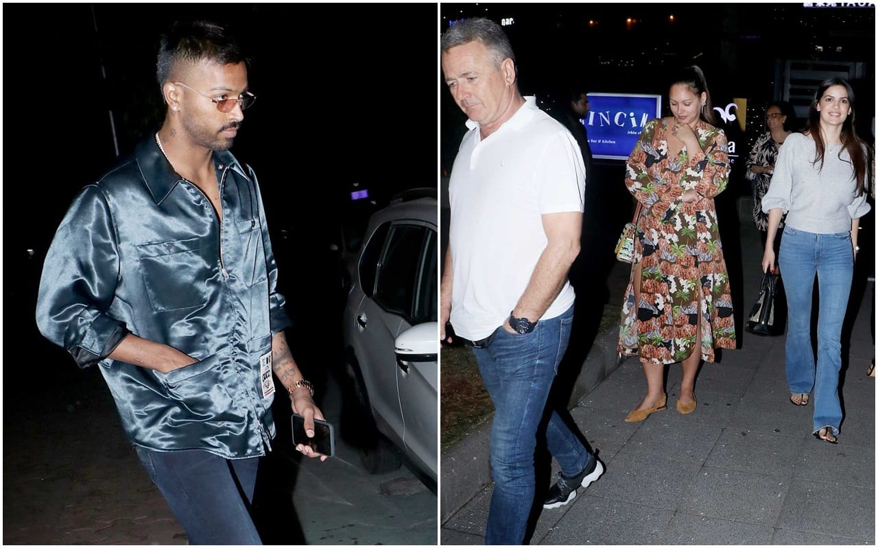 Hardik Pandya And Natasa Stankovic Spotted With Family See Pics Here