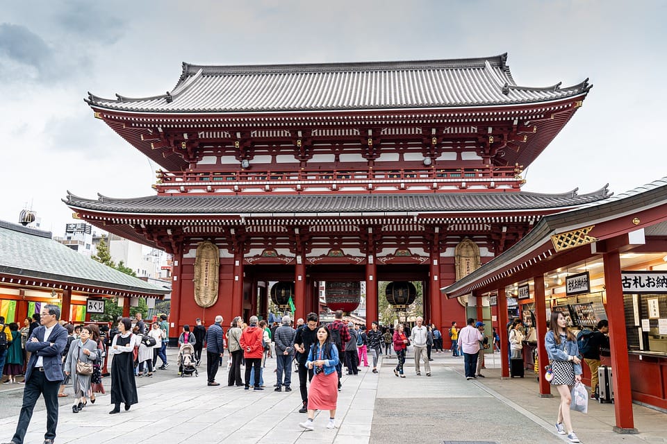 Japan has become a cheaper option of tourism for people from wealthy countries