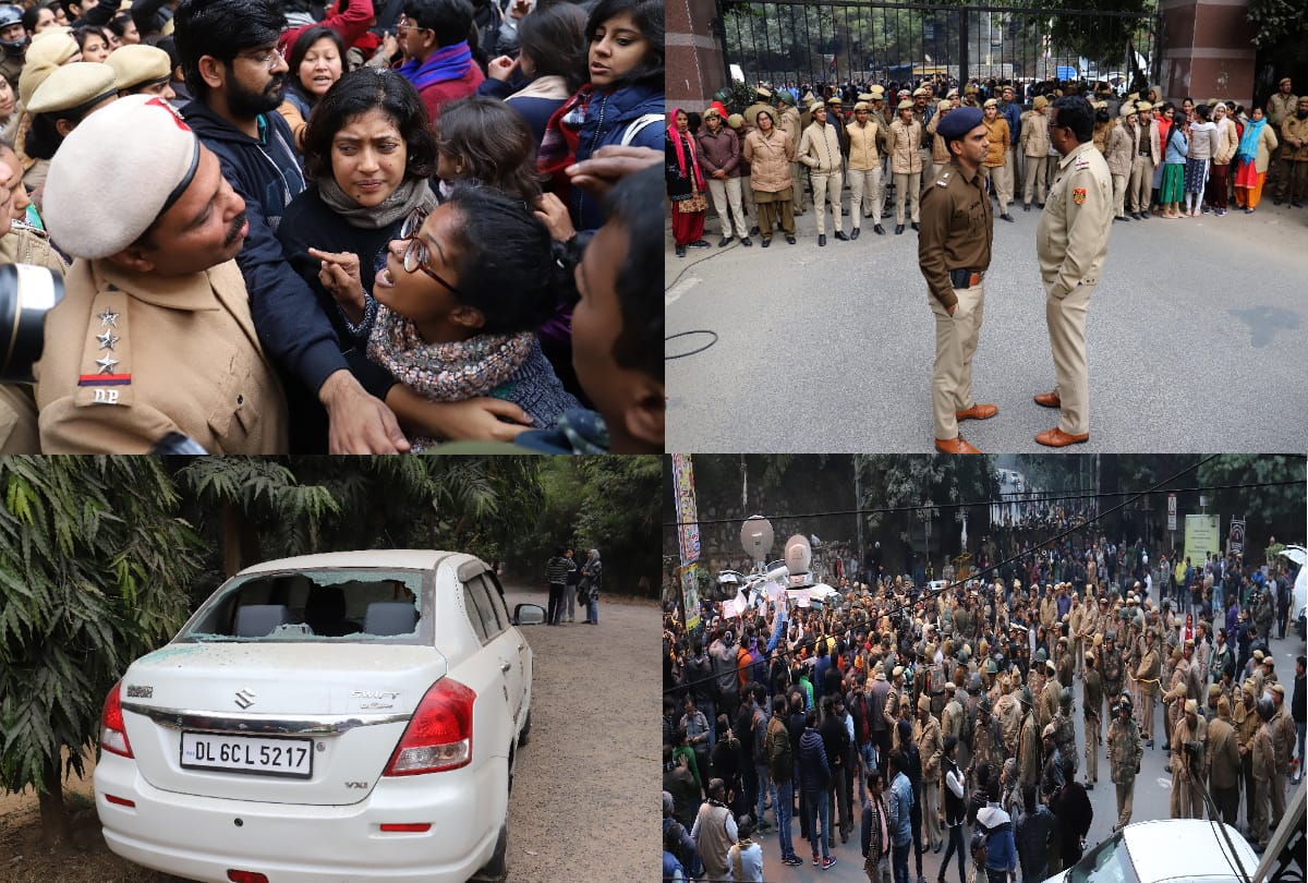 Call details will track the accused in JNU violence