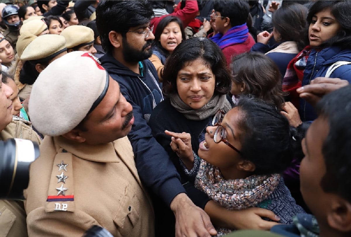 case on entire student union except secretary in jnu violence